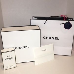 Chanel Boxes and Bag with Ribbon and envelope 💕💕